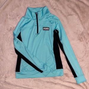 VS Pink Ultimate Quarter Zip Pullover